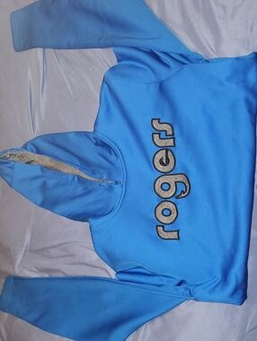 Mens Blue Hoodie Sweatshirt